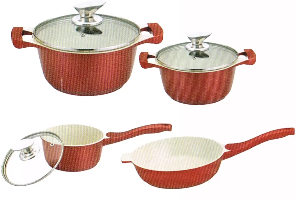 سرویس قابلمه سرامیکی رویالتی لاین Royalty Cookware Set RL-BS1007C