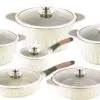 سرویس تابه و قابلمه سرمیکی رویالتی لاین Royalty Cookware Set RL-HS1012C 1456314649Untitled 1