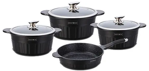 سرویس قابلمه رویالتی لاین Royalty Cookware Set RL-HS1007M