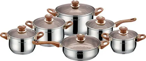 سرویس قابلمه 12 پارچه رویالتی لاین Royalty Cookware Set RL-1201