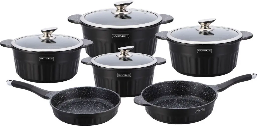 سرویس قابلمه رویالتی لاین Royalty Cookware Set RL-HS1010M