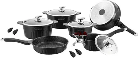 سرویس قابلمه 10 پارچه رویالتی لاین Royalty Cookware Set RL-HS1014M