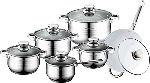 سرویس قابلمه استیل رویالتی لاین Royalty Cookware Set RL-1231C