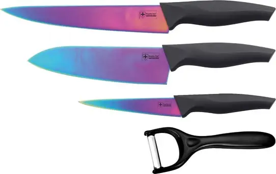 ست چاقوی 4 تکه تیتانیوم رویالتی لاین Royalty Line Knife Set RL-T4