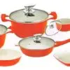 سرویس 6 تکه قابلمه رویالتی لاین Royalty Line Cookware Sets RL-BS1010C 145674608525