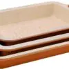 ظروف مایکروفر سه تکه رویالتی لاین Royalty Roasting Pan RL-MCC3 1456822490FRHGFH