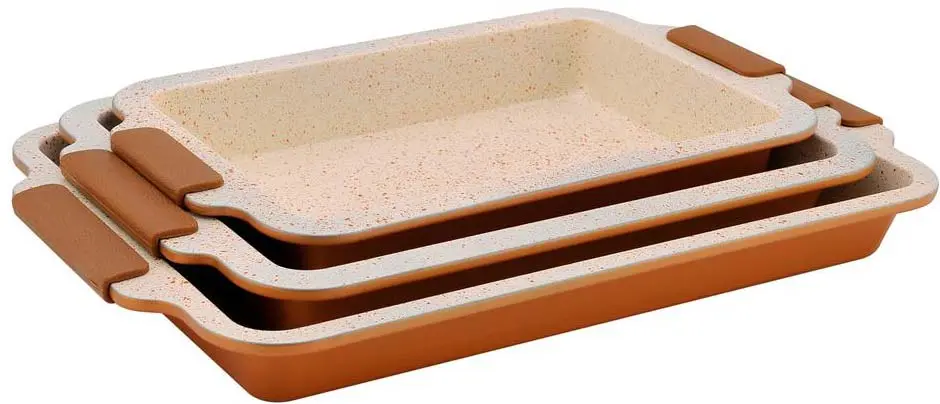 ظروف مایکروفر سه تکه رویالتی لاین Royalty Roasting Pan RL-MCC3