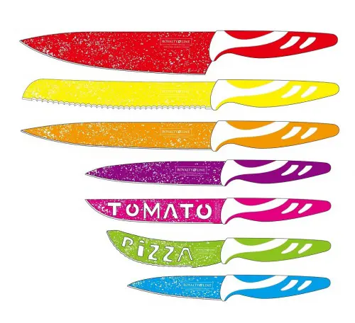 سرویس چاقوی 7 تکه رویالتی لاین ROYALTY LINE KNIFE SET RL-7TM
