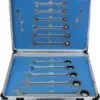 ست 15 عدد آچار دنده دار رویالتی لاینROYALTY LINE 15 PCS WRENCH TOOL SET 1456898393145