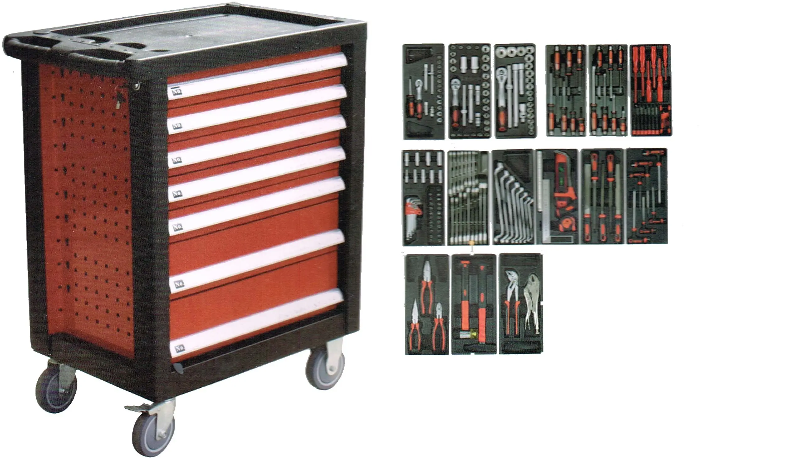 صندوق ابزار الات مکانیکی رویالتی لاین ROYALTY 200 PCS TOOL SET