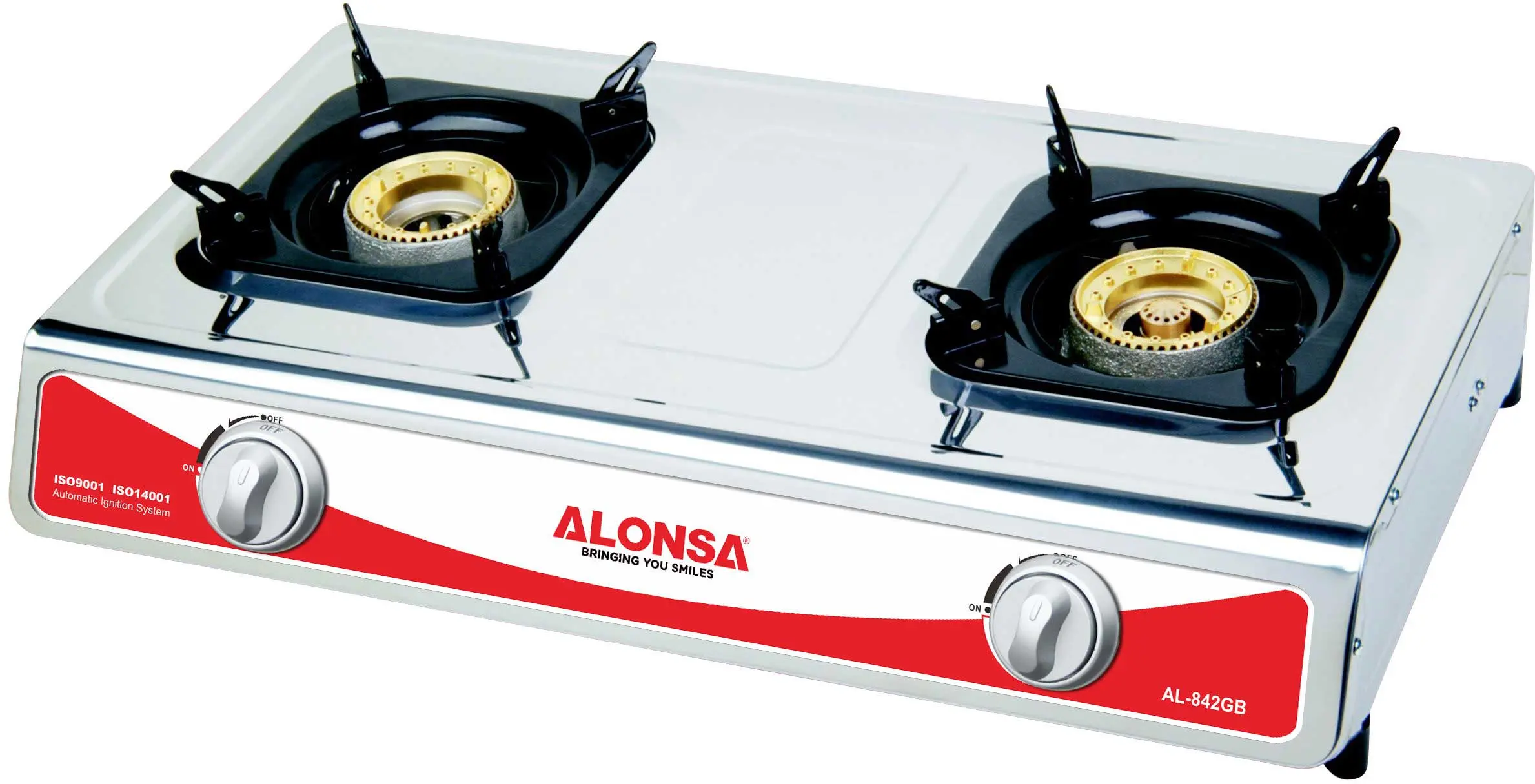 اجاق گاز رومیزی 2 شعله آلونسا ALONSA GAS BURNER AL-842 GB
