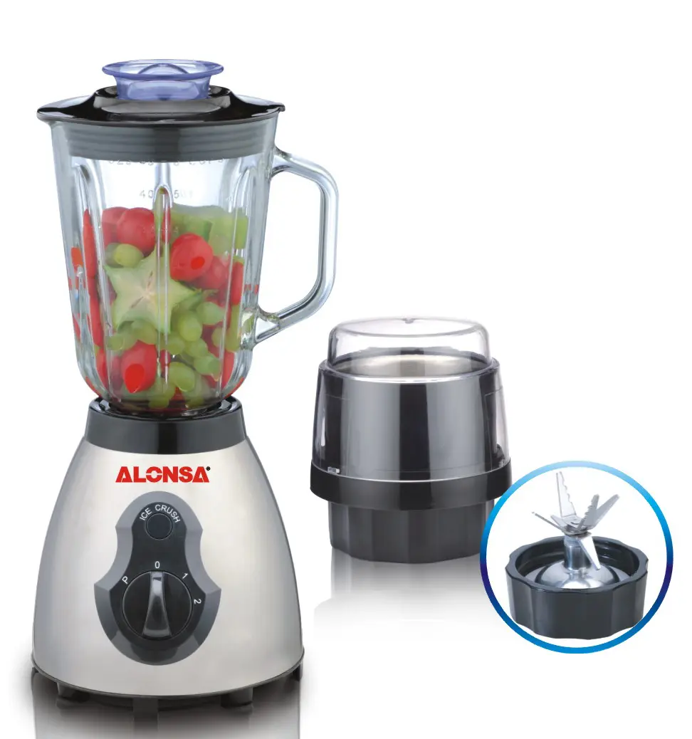 دستگاه مخلوط کن و آسیاب برقی الونسا ALONSA BLENDER AL-506