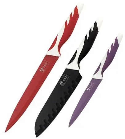 ست چاقوی آشپزخانه 4 تیکه رویالتی لاین Royalty Kitchen Knife RL-COL3