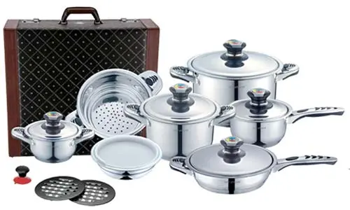 سرویس قابلمه رویالتی لاین ROYALTY LINE COOKWARE SET RL-16BL