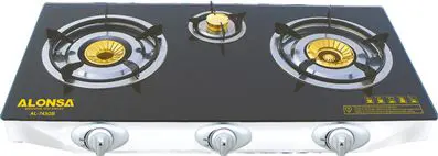 اجاق گاز 3 شعله آلونسا ALONSA GAS BURNER AL-945 GB