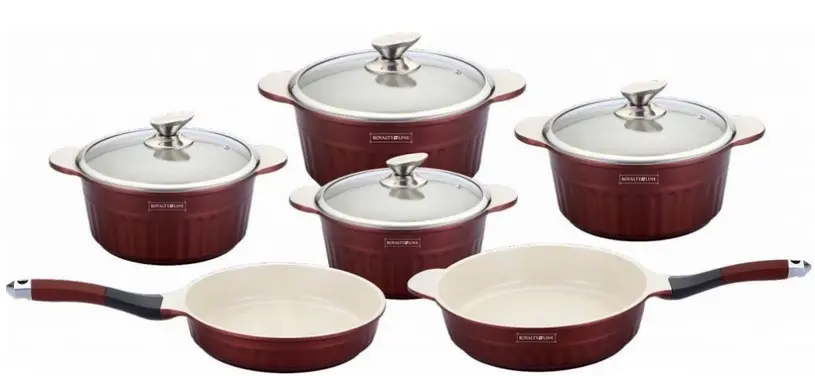 سرویس قابلمه رویالتی لاین Royalty Cookware Set RL- HS1010C