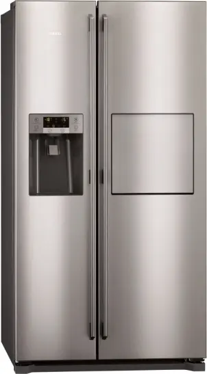 یخچال ساید بای ساید 29 فوت آ ایی گ AEG REFRIGERATOR S66090XNS1