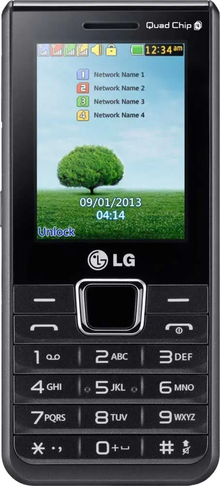 گوشی موبایل ال جی 4 سیم کارته LG MOBILE PHONE A395