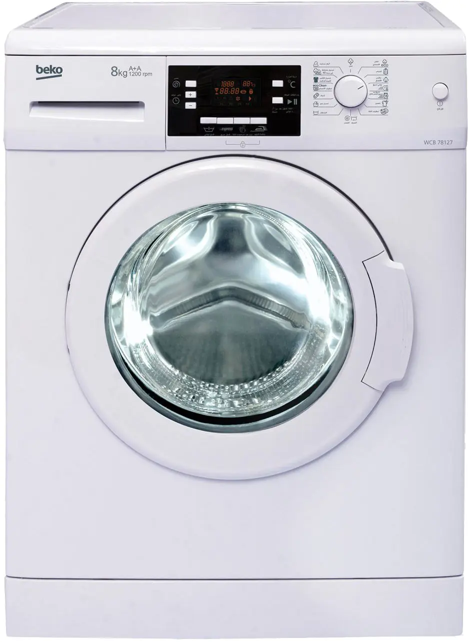 ماشین لباسشوی 8 کیلو 1200 دور بکو BEKO WASHING MACHINE WCB78127