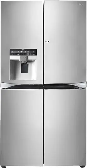 یخچال ساید بای ساید ال جی 34 فوت LG REFRIGERATOR DOOR-IN-DOOR GR-J33 next