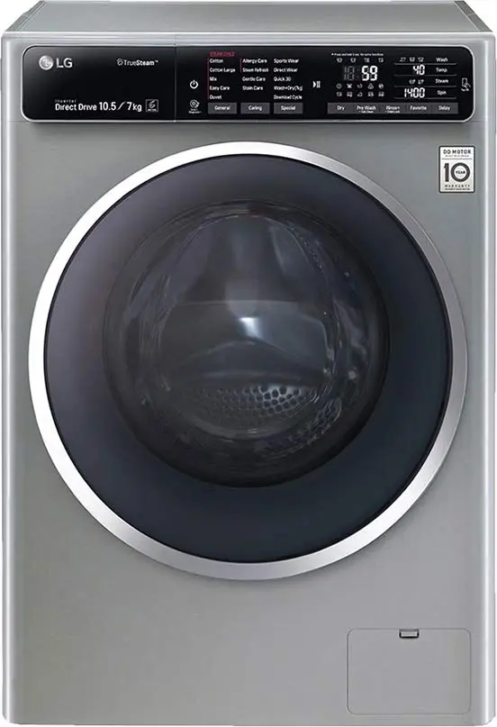 ماشین لباسشویی ال جی 10.5 کیلویی LG Washing Machine FH4U1JBHK6N