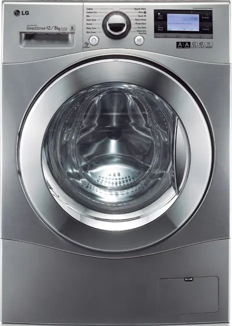 ماشین لباسشویی ال جی 12 کیلویی LG Washing Machine WD951676RCH