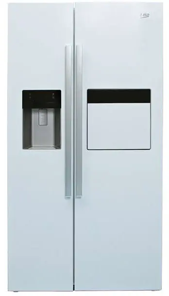 یخچال ساید بای ساید بکو 34 فوت BEKO SIDE BY SIDE GN168421