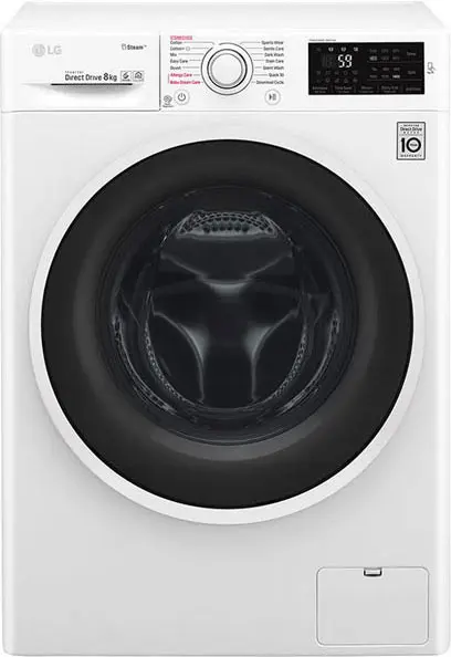 ماشین لباسشویی ال جی 8 کیلویی LG WASHING MACHINE WJ6148STP