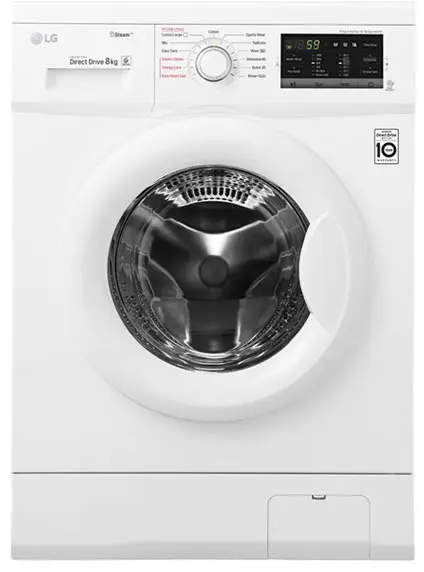 ماشین لباسشویی 8 کیلوی ال جی FH4G7TDY0 LG Washing Machine 8KG