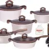 سرویس قابلمه دلمونتی گرانیتی 18 پارچه DL1800 Delmonti Cookwar Set 1532856599Untitled 1