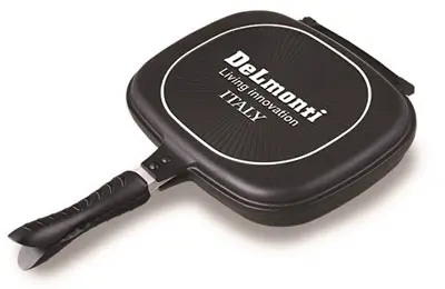 تابه دو طرفه 38 سانتی دلمونتی DL1610 Delmonti Double Fry Pan