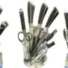 سرویس چاقوی آشپزخانه 8 پارچه دلمونتی Delmonti Knife Set 1533722463DL1530 16