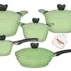 سرویس قابلمه چدن سرامیک 18 پارچه دلمونتی DL1180 Delmonti Cookware Set 18Pcs 1533792694dl1180 6