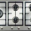 اجاق گاز صفحه ای ویرپول GMF 9522/IXL Whirlpool Fusion Gas Hob 1535957818GMF 9522 IXL