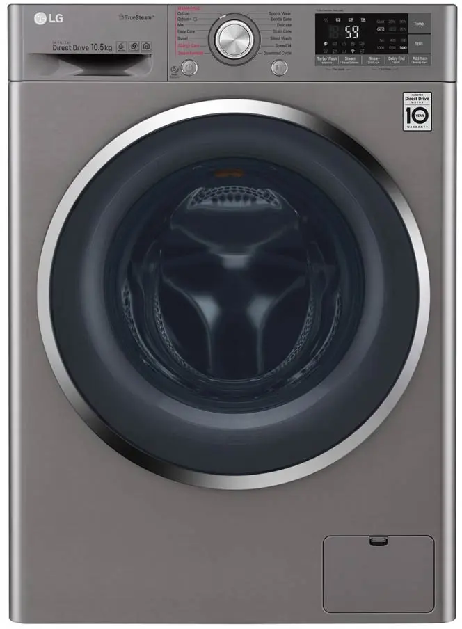 ماشین لباسشویی ال جی 10.5 کیلو F4J8JSP2S LG Washing Machines