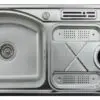 سینک ظرفشویی دیروک 100 سانتی DIR2708MS Dirok sink 15419327877