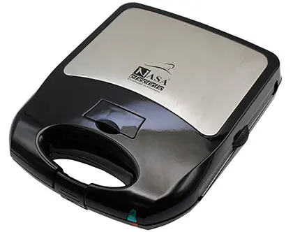 ساندویچ ترموستات قابل کنترل نیوار Sandwich Maker 1300 w Nivar KN910