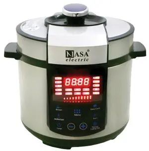 زودپز برقی نیوار با عملکرد چند کاره و6 لیتر ظرفیت Pressure Cooker KN6030D