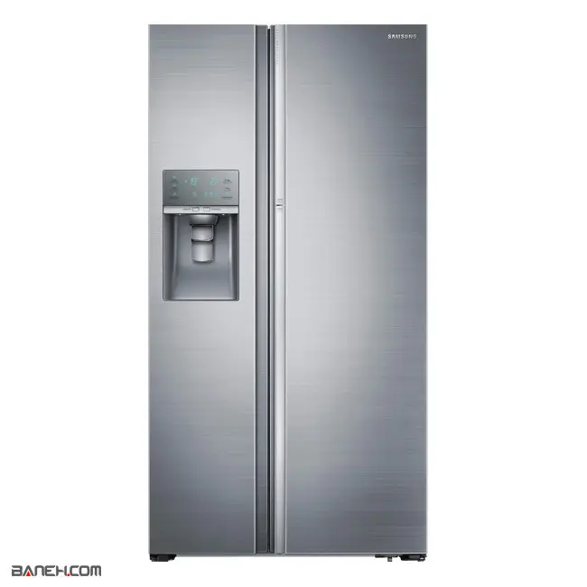 یخچال ساید بای ساید سامسونگ 34 فوت SAMSUNG SIDE BY SIDE REFRIGERATOR RH77