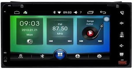 دستگاه پخش خودرو مانیتور دار هایلکس Hilux 2010 Audio Car Windows
