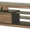 میز تلویزیون شیشه ای - چوبی TV Table Italian Design 310 1558348923310 1