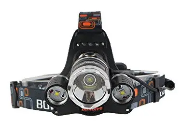 چراغ پیشانی هدلایت سه لامپ RJ-5000 Boruit Bright Headlamp