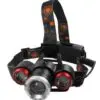چراغ پیشانی هدلایت سه لامپ Headlamp three lights 1558437407headlamp