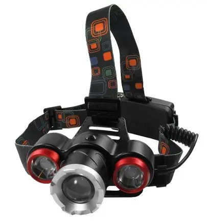 چراغ پیشانی هدلایت سه لامپ Headlamp three lights
