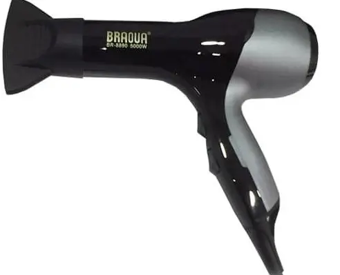 سشوار براوا 5000 وات Br-8890 Braoua Professional Hair Dryer
