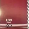 دفتر 100 برگ طرح ساده و سیمی Notebook 100 Sheets 15630038412