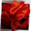 جعبه کادویی مخملی طرح روبان Red Gift Box 15630064701