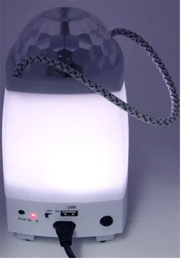 اسپیکر بلوتوثی روشن شونده چند منظوره Multifunctional Night Light CF-321