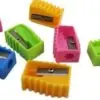 مداد تراش پلاستیکی رنگی Colored Plastic sharpener 1564288245plastic sharpener 4