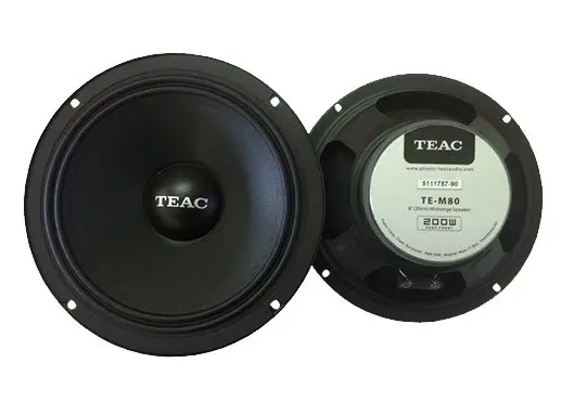 خرید و مشخصات اسپیکر خودرو میدرنج تیک 200 وات Teac TE-M80